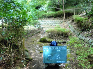 南ヶ山園地での剪定作業。