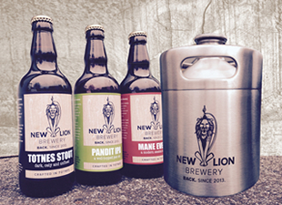 写真はすべてNew Lion BreweryのHPから（https://www.newlionbrewery.co.uk/）