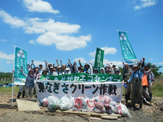 東なぎさクリーン作戦