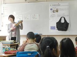 写真：学校公開で実施した出前授業の様子