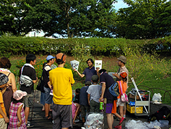 イベントの最後は、その日のふりかえりをして、閉会となる