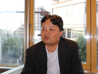 話を伺った、『目黒川を泳ぎ隊』副隊長の原一宏さん