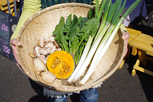 ママンカ市場の野菜たち