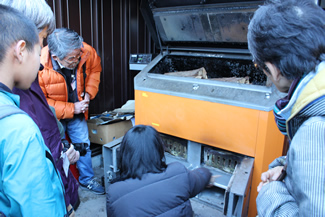 檜原村におけるバイオマス利活用のイメージと流れ