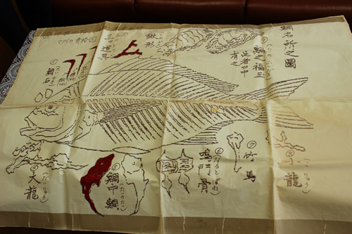 江戸末期に描かれた真鯛の骨格図にも記載のある『鯛の中の鯛』。
